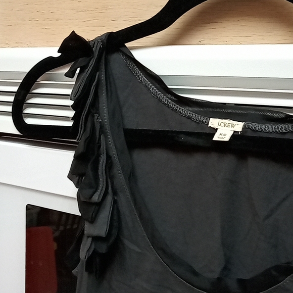 J.Crew ruffle tank top sleeve - Picture 3 of 4
